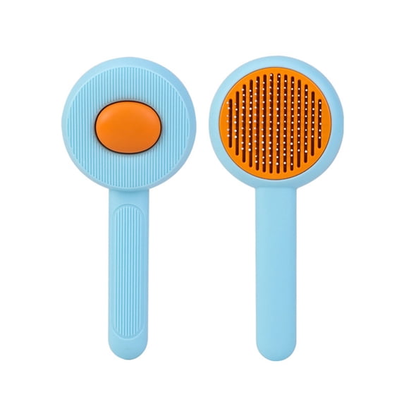 BESTSKY 2Pcs Cat Brush, Gentle Massage Dog Brush, High-Performance Cat Stuff,Blue