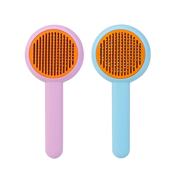 BESTSKY 2Pcs Cat Brush, Gentle Massage Dog Brush, High-Performance Cat Stuff,Multicolor