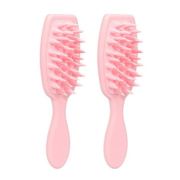 BESTSKY 2Pcs Cat Brush, Multi-Purpose Dog Brush, Efficient Cat Stuff for All Pets,Pink
