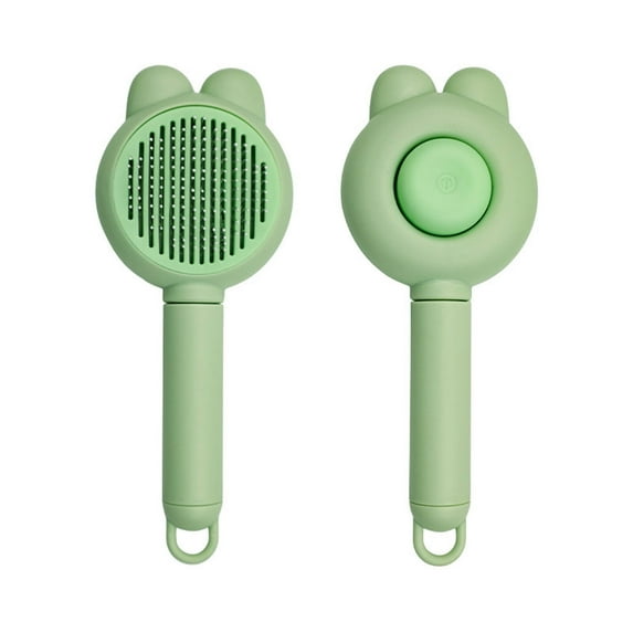 BESTSKY 2Pcs Cat Brush,Specialized Cat and Dog Cleaning Comb Dog Brush,Unique Rabbit Ear Design Cat Grooming Tool Cat Stuff,3Ge
