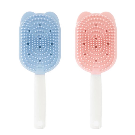 BESTSKY 2Pcs Cat Brush,Suitable for Cats and Dogs Dog Brush,Multi-Functional Hair Removal Effect Durable Material and Easy-To-Clean Design Cat Stuff,Pink