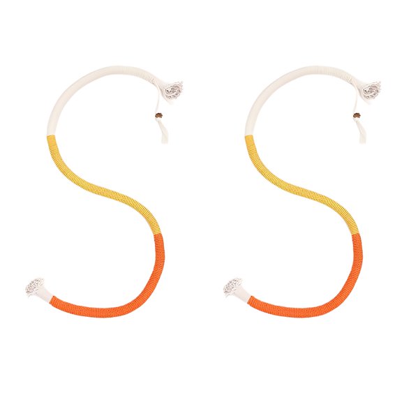 BESTSKY 2Pcs Cat Chew Toy,Soft Rope Cat Toys Interactive,Ideal Cat'S Chewing Needs Cat Gifts,Yellow