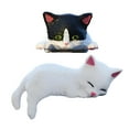 thumbnail image 1 of BESTSKY 2Pcs Cat Figurines,Miniature Cat Sculpture Small Cat Figurines,Realistic Color Figurine Cat Sculpture,Style4, 1 of 7