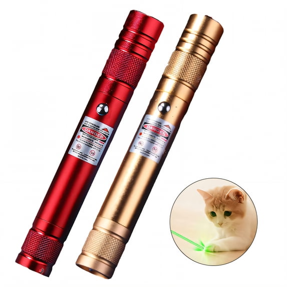 BESTSKY 2Pcs Cat Laser Pointer Toy,Quick Charging Laser Pointer High Power,Simple and Efficient Power Restoration Cat Laser,Style1