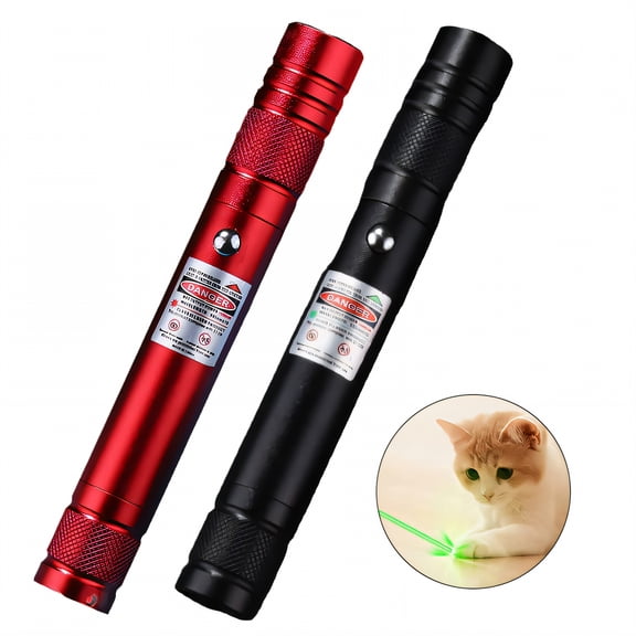 BESTSKY 2Pcs Cat Laser Pointer Toy,High-Powered Laser Lazer for Cats,Flexible Use Pets Or Play Laser Light,Style2