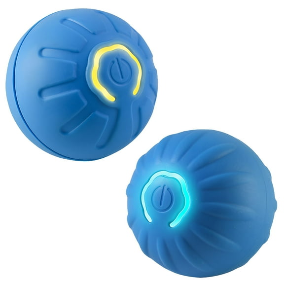 BESTSKY 2Pcs Cat Toys for Indoor Cats,Flexible Rolling Path Cat Ball Toy,Smart Prey Simulation Moving Cat Toy,Style2