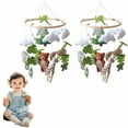thumbnail image 1 of BESTSKY 2Pcs Crib Mobile,Versatile Music Options and Tailored Sound Mobile for Crib,Natural White Noise Functionality Baby Mobile, 1 of 5