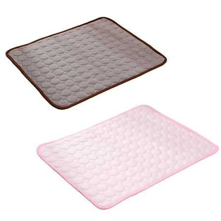BESTSKY 2Pcs Dog Mat Cats & Dogs Waterproof Blanket Clear Texture Pet Crate Pads Style2