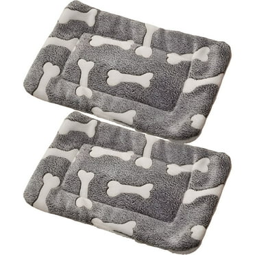BESTSKY 2Pcs Dog Mat Spacious Fit Pet Blanket Reversible Waterproof Blanket 49*32cm