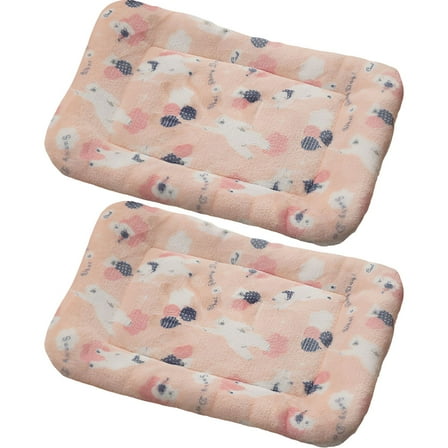 BESTSKY 2Pcs Dog Mat Travel Friendly Waterproof Blanket Odor-Free Pet Crate Pads 61*41cm