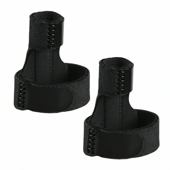 BESTSKY 2Pcs Finger Splint,Sprain Recovery Trigger Finger Splint,Mallet Finger Splint,Black