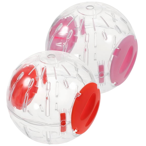 BESTSKY 2Pcs Hamster Ball Small Pet Running Exercise Ball for Chinchilla Guinea Pig Gerbils