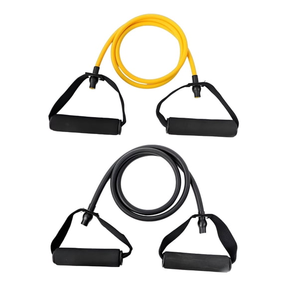 BESTSKY 2Pcs Heavy Resistance Bands with Handles, 15Lb Glute Workout