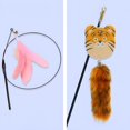 thumbnail image 1 of BESTSKY 2Pcs Interactive Cat Toy,Engaging Interactive Toys Kitten Toys,Quick Action Fun Interactive Cat Toys,Style1, 1 of 4
