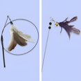thumbnail image 1 of BESTSKY 2Pcs Interactive Cat Toy,Fun Streamer Design Interactive Cat Toys,Engaging and Interactive Kitten Toys,Style2, 1 of 4