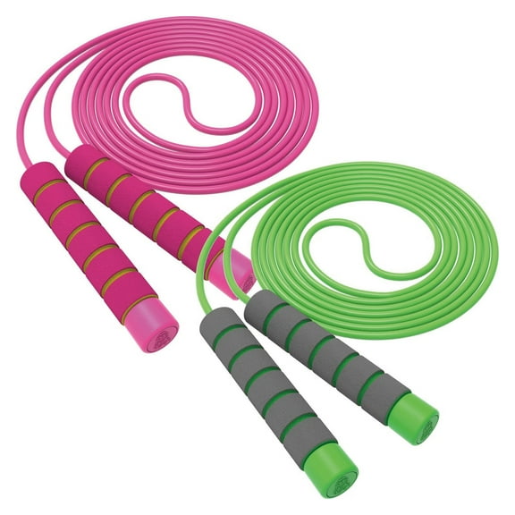 BESTSKY 2Pcs Jump Rope Adjustable Jump Rope for Men Newbie Friendly Foam Handle Skipping Rope