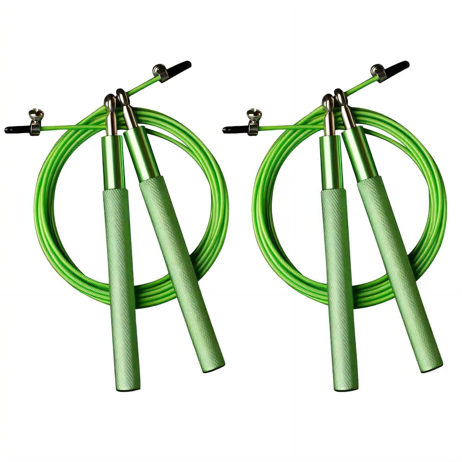 BESTSKY 2Pcs Jump Rope,Aluminum Handle Kids Jump Rope,Smooth,Tangle ...