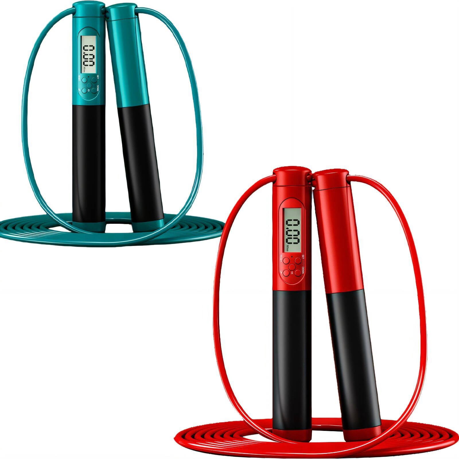 BESTSKY 2Pcs Jump Rope,Dual-Use Design Kids Jump Rope,Three Mode ...