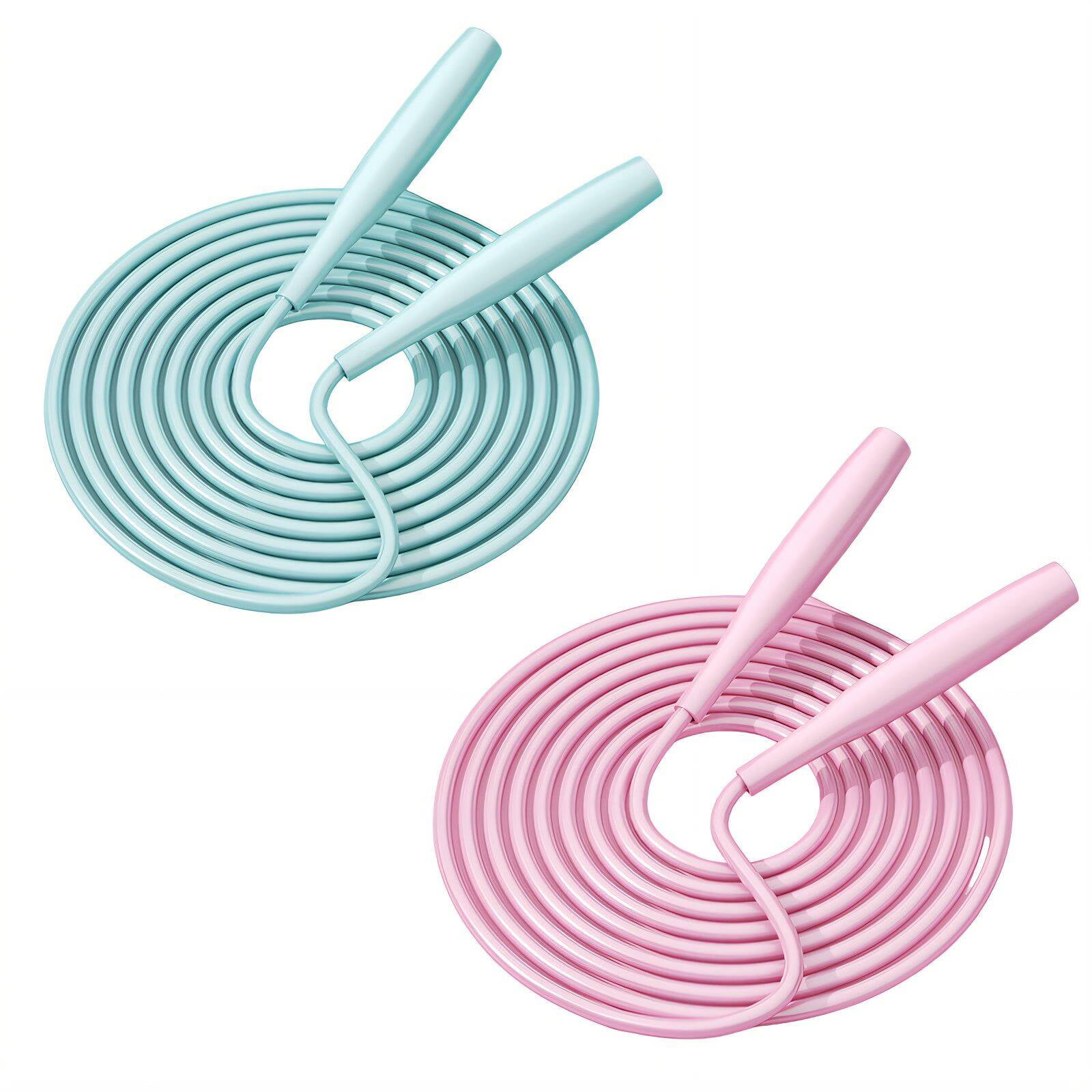 BESTSKY 2Pcs Jump Rope,Fast Rotation Kids Jump Rope,Quick and Easy ...