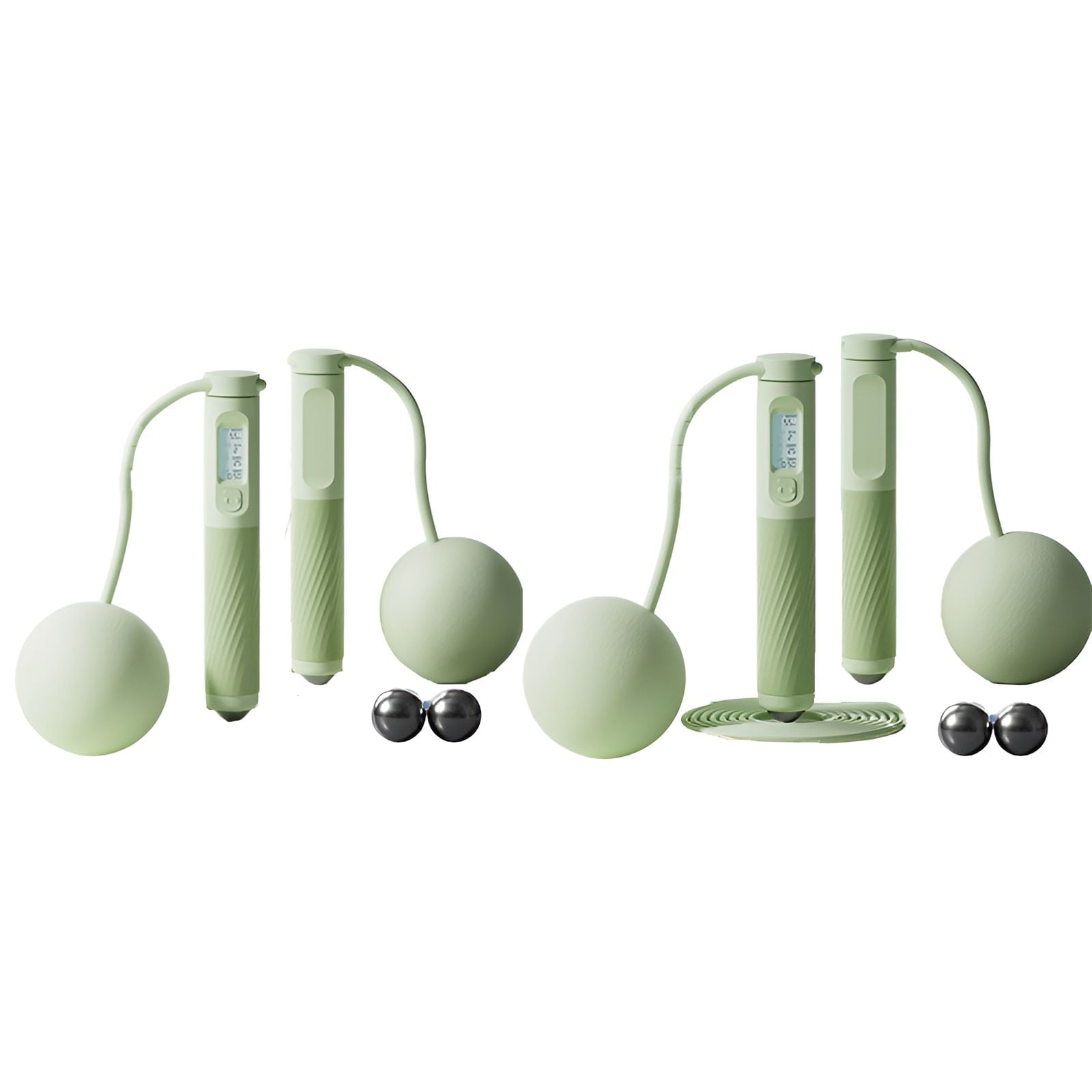 BESTSKY 2Pcs Jump Rope,Fun Games Weighted Jump Rope,Exercise Fitness ...