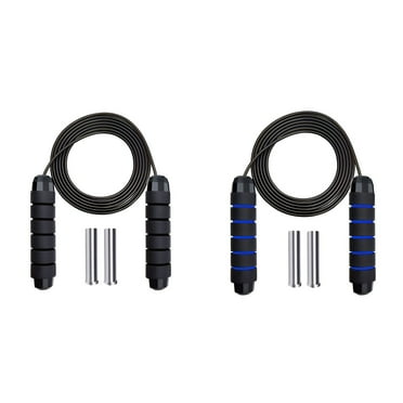 WQQQW 3lb 5.2lb Weighted Jump Rope for Fitness, 9.8ft Heavy Exercise ...