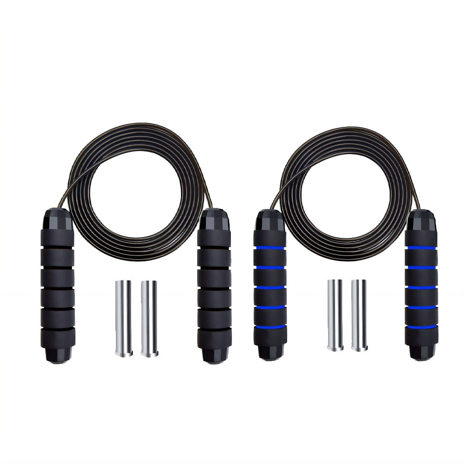 BESTSKY 2Pcs Jump Rope,Steel Wire Core Kids Jump Rope,Stable Rope Body ...