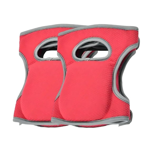 BESTSKY 2Pcs Knee Pads,Cushioning and Shock Absorption Knee Pads for Work,Breathable Fiber Layer Gardening Knee Pads,Red