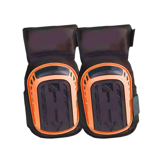 BESTSKY 2Pcs Knee Pads,Waterproof and Wear-Resistant Knee Pads for Work,Hard Shell Impact Resistant Knee Pads for Gardening,Orange
