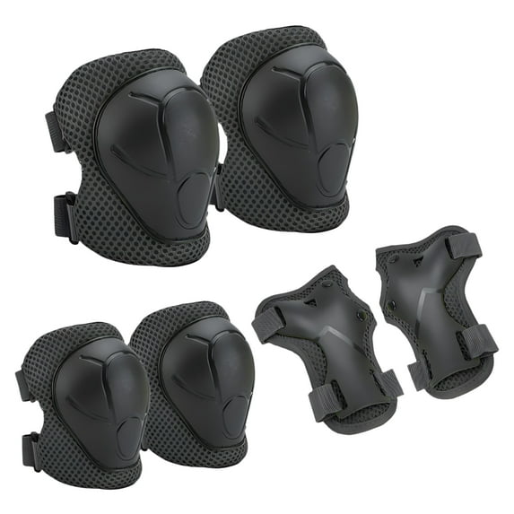 BESTSKY 2Pcs Knee Pads for Kids,Anti-Fall and Anti-Collision Knee Pads,Protective Gear Set Knee Pads,Black