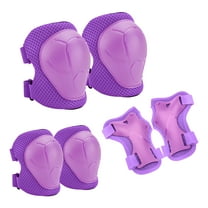 BESTSKY 2Pcs Knee Pads for Kids,Anti-Fall and Anti-Collision Knee Pads,Protective Gear Set Toddler Knee Pads,Purple