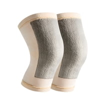 BESTSKY 2Pcs Knee Pads for Women,Seamless Sheath Knee Compression Sleeve Women,Warm Knee Pads Knee Pads Volleyball,S