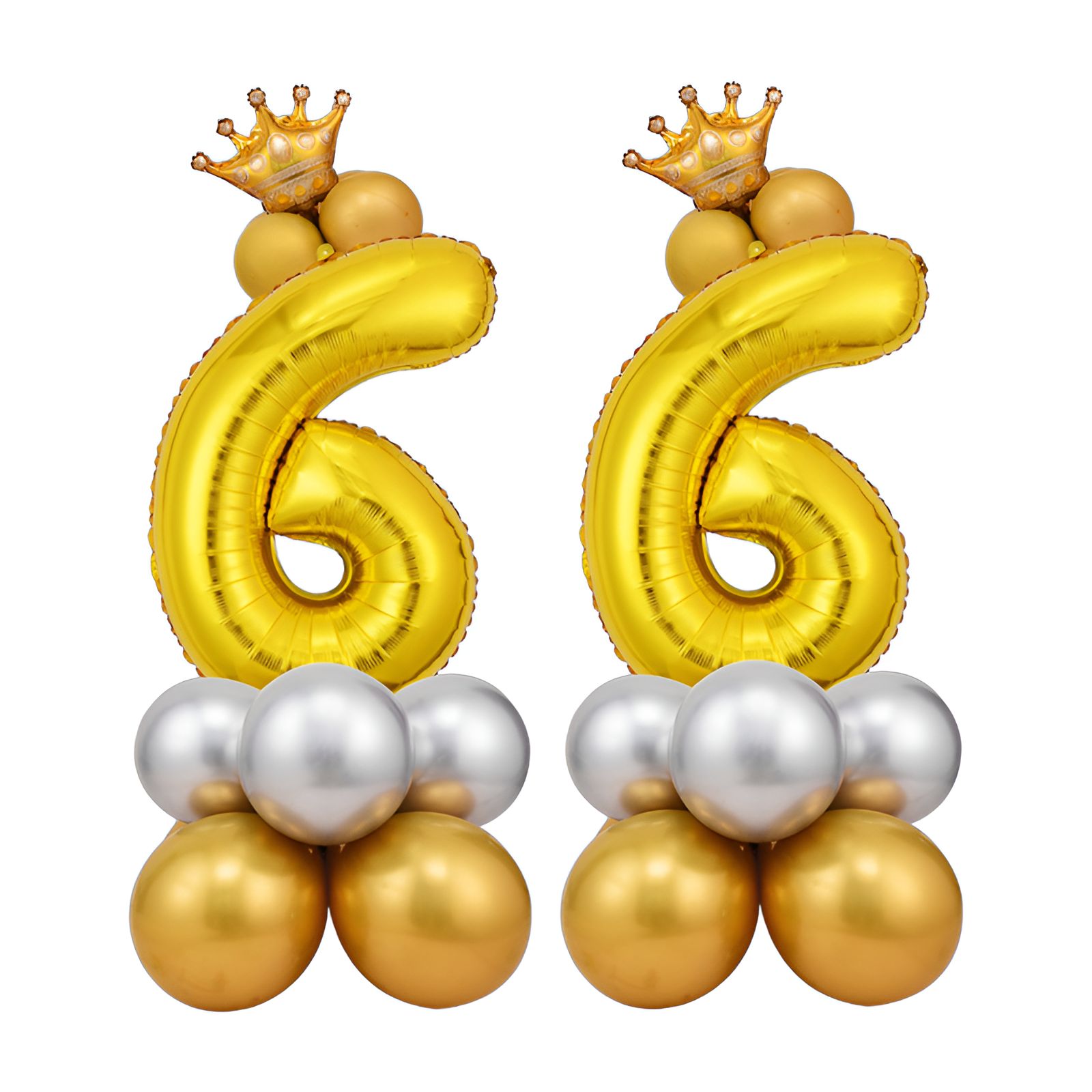 BESTSKY 2Pcs Number Balloons,Diverse Pairing Options Balloons for ...