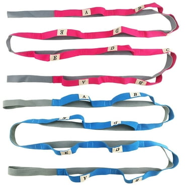 BESTSKY 2Pcs Resistance Bands,Hip Stretch Training Resistance Bands for Working Out,Workout Glutes Exercise Exercise Bands,Combination Style1