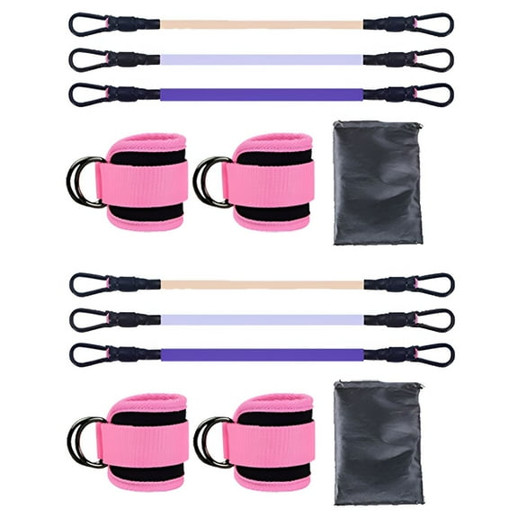 BESTSKY 2Pcs Resistance Bands,Legs Strength Training Resistance Bands for Working Out,Stretch Glute Workout Exercise Bands,Combination Style1