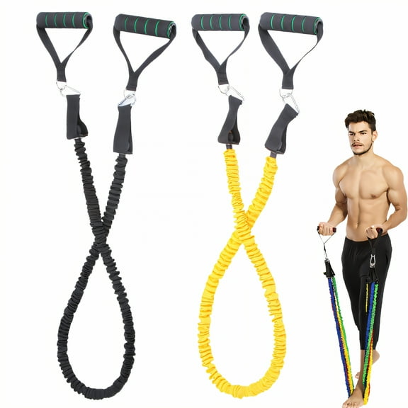 BESTSKY 2Pcs Resistance Bands,Resistance Bands Resistance Bands for Working Out,Legs Butt Exercise Bands,Combination Style1