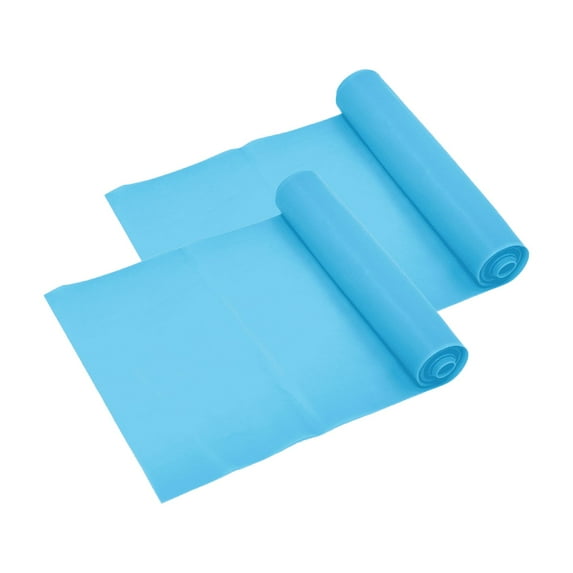 BESTSKY 2Pcs Resistance Bands for Working Out,High-Elastic TPE Material Elastic Band,Perfect Pilates & Yoga Leg Bands Resistance,Blue