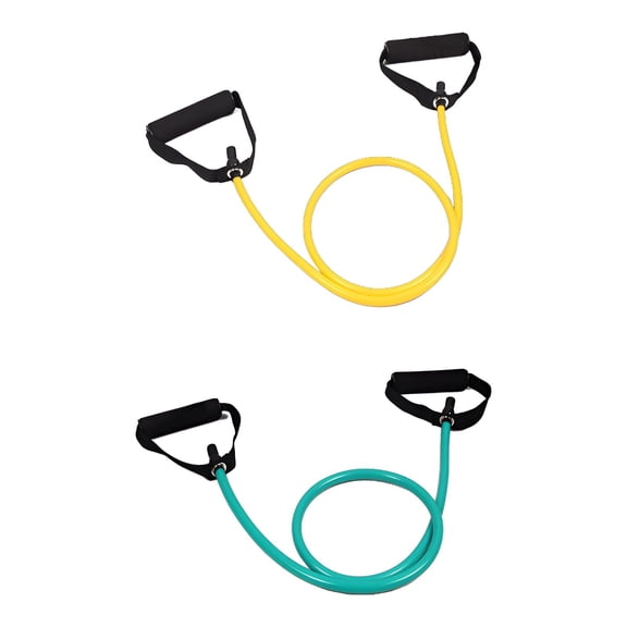 BESTSKY 2Pcs Resistance Bands with Handles, 10/20Lb Glute Workout