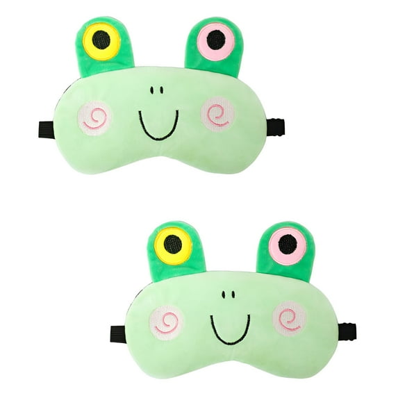 BESTSKY 2Pcs Sleep Mask,Non-Pressing Kids Sleep Mask,Comfortable Mask Eye Mask,Style 3