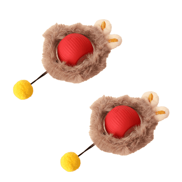 BESTSKY 2Pcs Speedy Tail 2.0 Cat Toy,Maintains Interest Automatic Cat Toy,Cats Play Cat Toys for Indoor Cats,Red