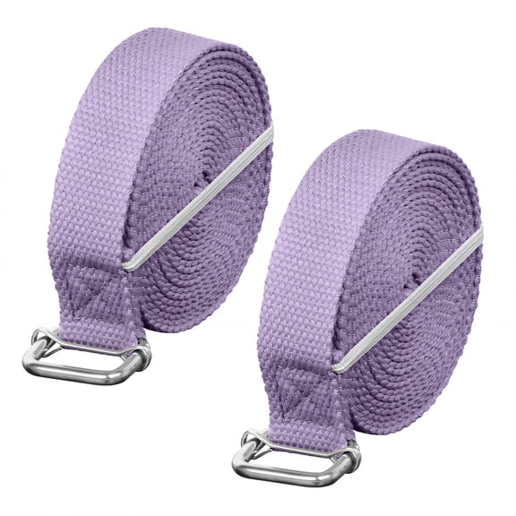 BESTSKY 2Pcs Stretching Strap,Exercise Recovery Yoga Straps for Stretching,Elastic Bands for Exercise Home Gym Physical Therapy,Style2