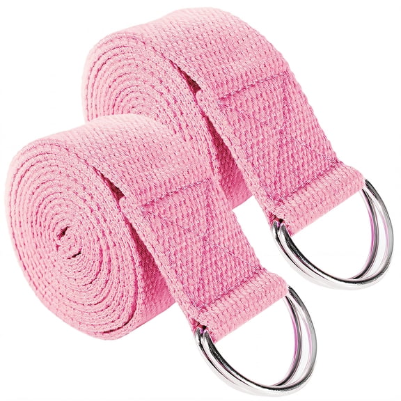 BESTSKY 2Pcs Stretching Strap,Leg Stretch Support Elastic Bands for Exercise,Yoga Strap for Rehab,Fitness,Strength Training,Style1