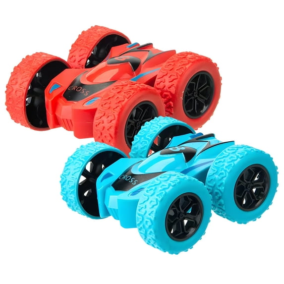 BESTSKY 2Pcs Toy Cars,Plastics Car Toys for Babies,Off Road Styling Diecast Cars,style1