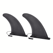 BESTSKY 2Pcs Universal 9 Inch Paddle Board Fin Replacement,Slide-In Center Fin for Inflatable Paddle Board,Quick Release Sup Fin,No-Tool Installation,Improves Stability,Ideal for Beginners and Pros