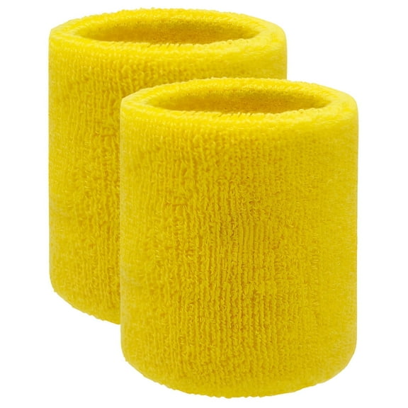 TELOLY 2Pcs Wrist Wraps,Stable Hand Wraps,Compact and Beautiful Sports Wrist Guard,Yellow