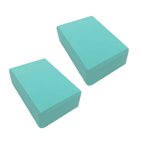 Biguphate Yoga Blocks 2 Pack, EVA Foam Yoga Blocks, Soft Non-Slip ...