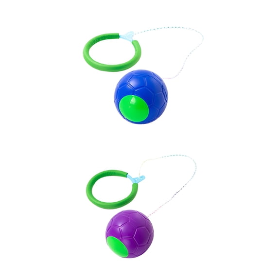 BESTSKY 2pcs Kids Ankle Hopping Balls Jumping Skipping Balls Baby Game Toys