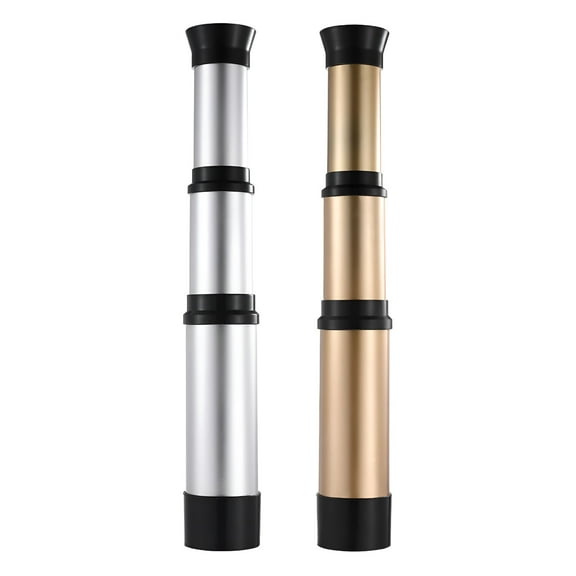 BESTSKY 2pcs Monocular Telescope for Kids - Handheld Pirate Spyglass with High-Definition Optics - Extendable Children Telescope Toy for Outdoor Exploration Nature Observation Role Play