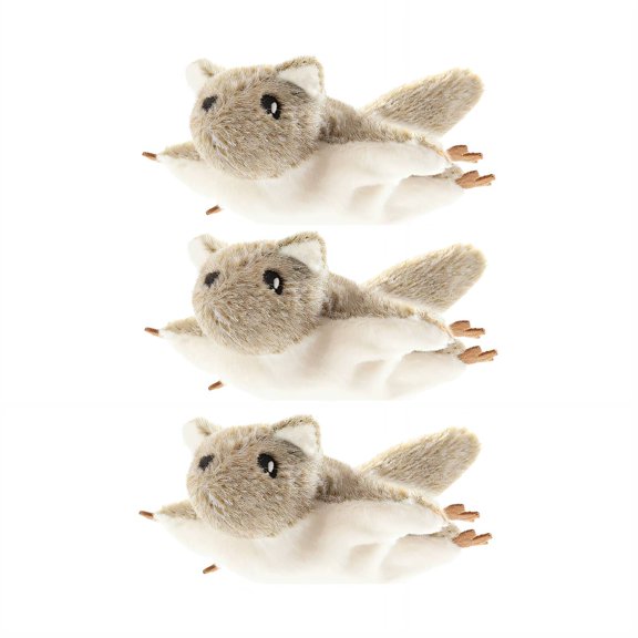 BESTSKY 3 Cat Toys,Sound Effects Bird Cat Toy,Adjustable Difficulty Multiple Color Options Catnip,Style41