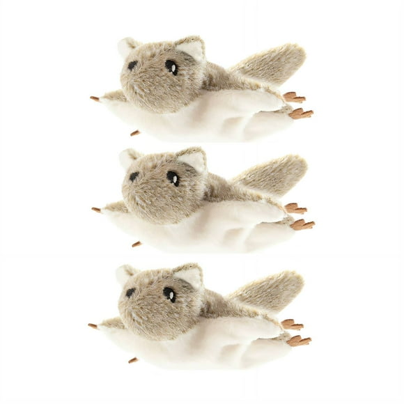 BESTSKY 3 Cat Toys,Sound Effects Bird Cat Toy,Adjustable Difficulty Multiple Color Options Catnip,Style41