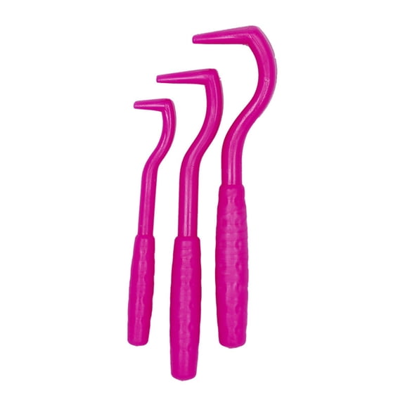 BESTSKY 3 Pcs Pet Tick Remover Tool,Ultra-Safe Tick Extractor for Dogs and Cats,Pain-Free Tick Removal,Pink